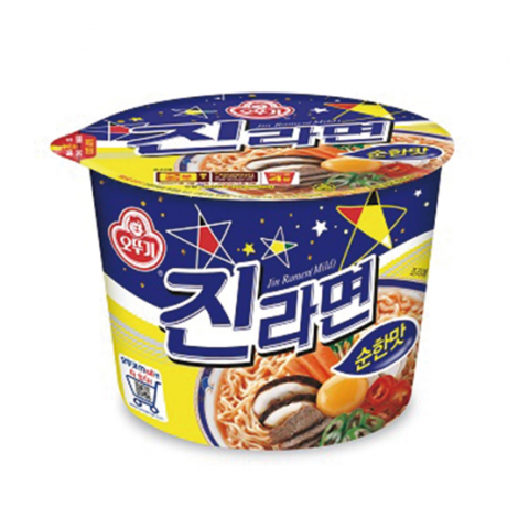 不倒翁 - 韓國 金拉麵原味碗裝 110克