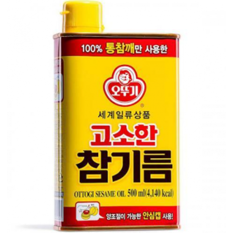 不倒翁 - 韓國 芝麻油 (罐裝) 350毫升