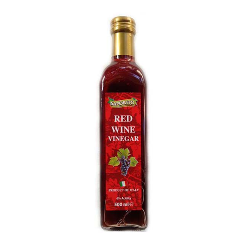 Saporito - 意大利 紅酒醋 500毫升