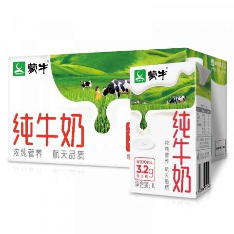 蒙牛 - 純牛奶 1公斤