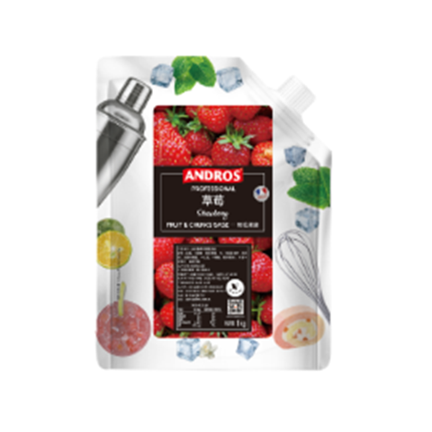 Andros - 法國 草莓顆粒果醬 1公斤