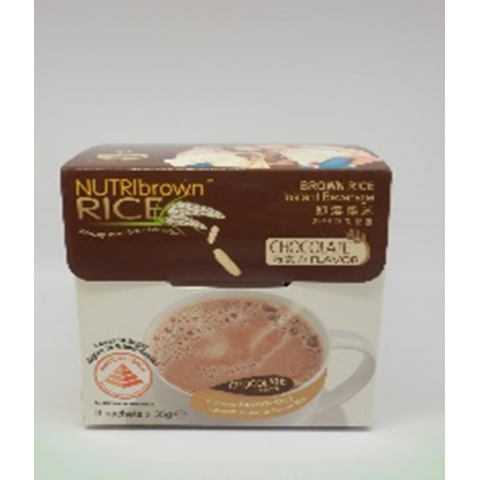 NutriBrown Rice - 馬來亞西 即溶糙米 (朱古力味) 35克x8包