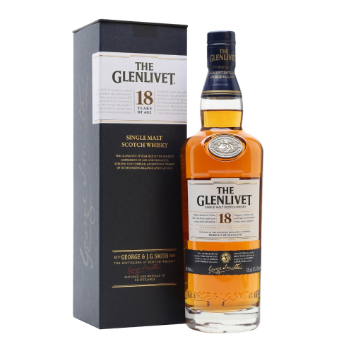 Glenlivet Single Malt Whiskey 18 yrs 700ml