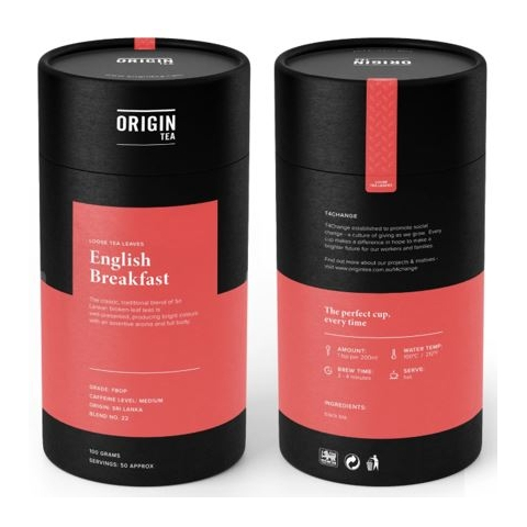 Origin Tea - 澳洲 英式早餐茶 100克