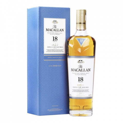 Macallan Single Malt Whisky Triple Cask 18yrs
