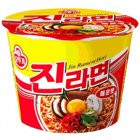 不倒翁 - 韓國 金拉麵辣味碗裝 110克