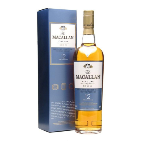Macallan Single Malt Whisky Fine Oak Triple cask 12yrs
