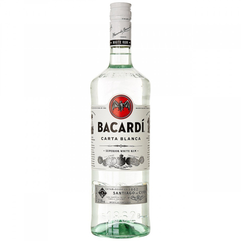 Bacardi Superior White Rum 1000ml