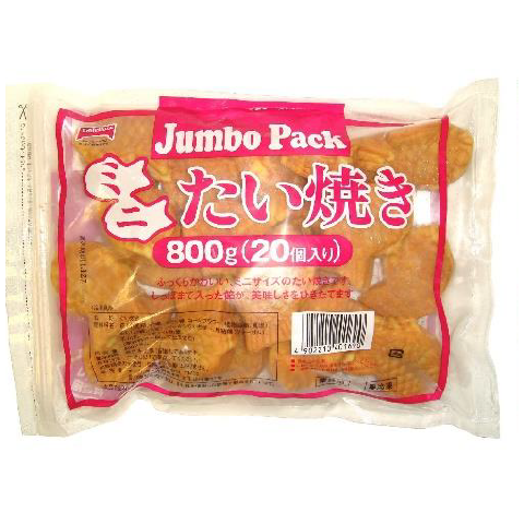 JT FOODS - 日本 急凍迷你鯛魚燒餅 (大包裝20個) 800克