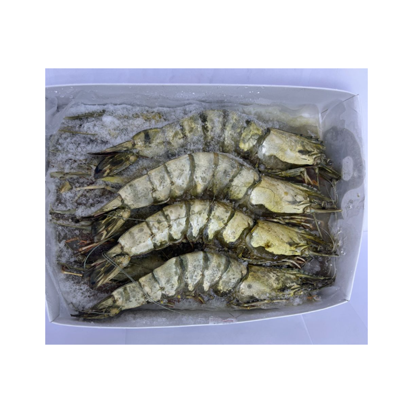 S食Mart - 越南 急凍黑虎蝦 (1公斤 8隻裝) 1公斤