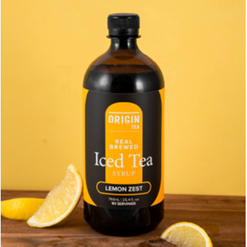 Origin Tea - 澳洲 沖泡冰茶糖漿 檸檬味 200毫升