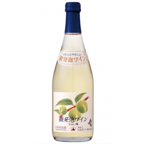 日本 北海道 輕微起泡酒 (梅酒) 8% 500毫升