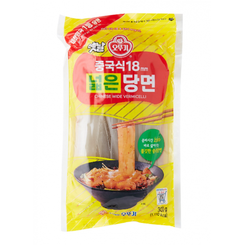 不倒翁 - 韓國 18mm中式紅薯寬粉 300克