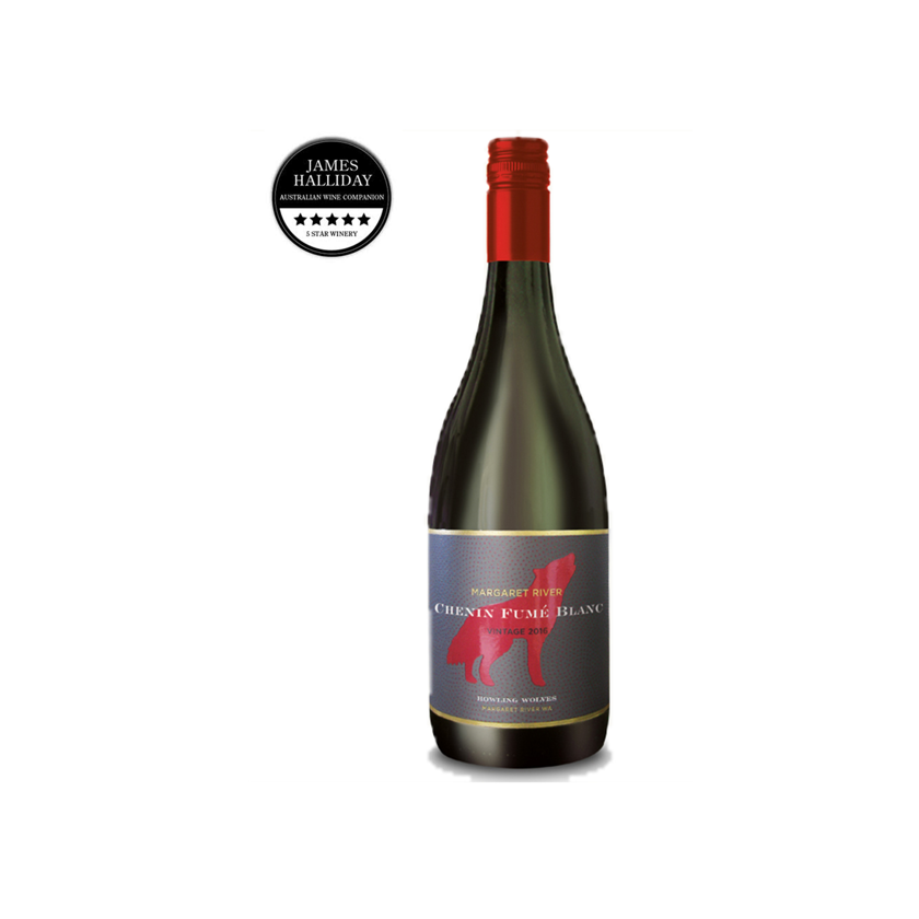 Howling Wolves The Red Wolf Chenin Fume Blanc 2017 750ml