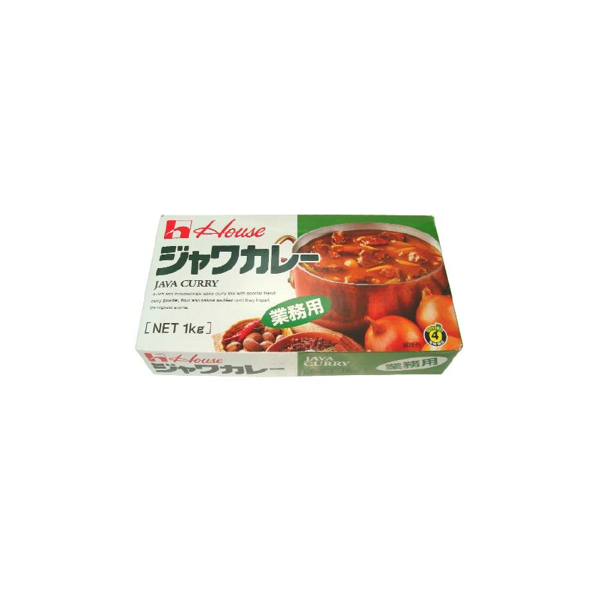 HOUSE - 日本 爪哇咖喱磚 (中辛口) 1公斤