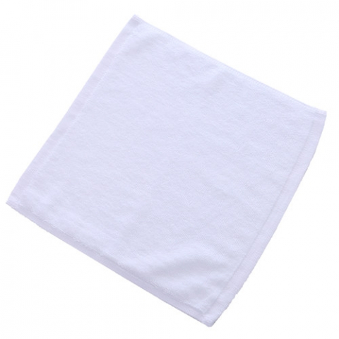 四方白毛巾