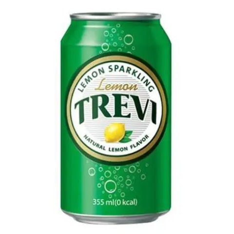樂天 - 韓國 TREVI 有氣水 (檸檬味) 355毫升