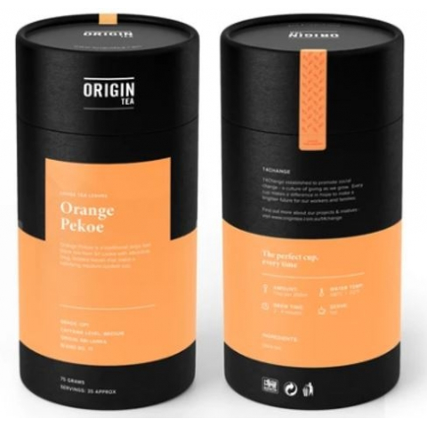 Origin Tea - 澳洲 橙黃白毫  75克