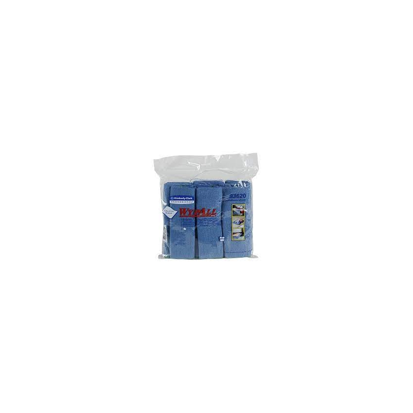 Kimberly-Clark 美國 高纖抗菌抹布藍色-特強吸水力