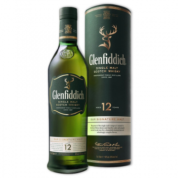 Glenfiddich Single Malt Whiskey 12 yrs 700ml
