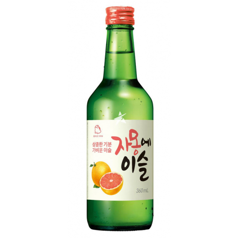 真露 - 韓國 西柚味燒酒 (Alc.13%) 360毫升